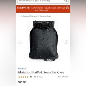 Matador flat pack soap cases